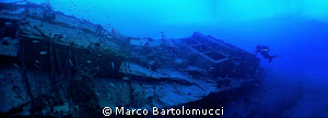 ww2 german wreck Bettolina di Lazzaro by Marco Bartolomucci 